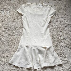 NWT Amanda Uprichard Cream Mini Dress